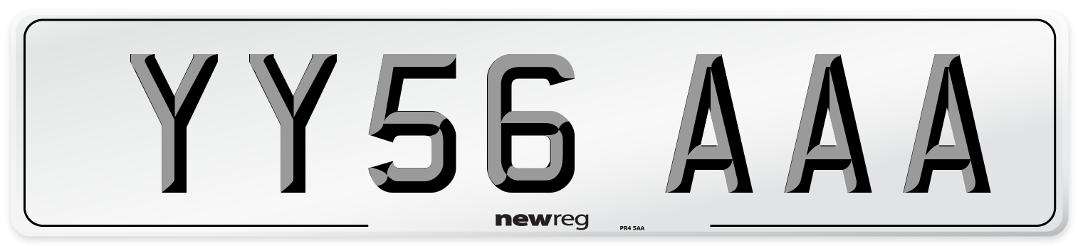 YY56 AAA Number Plate from New Reg